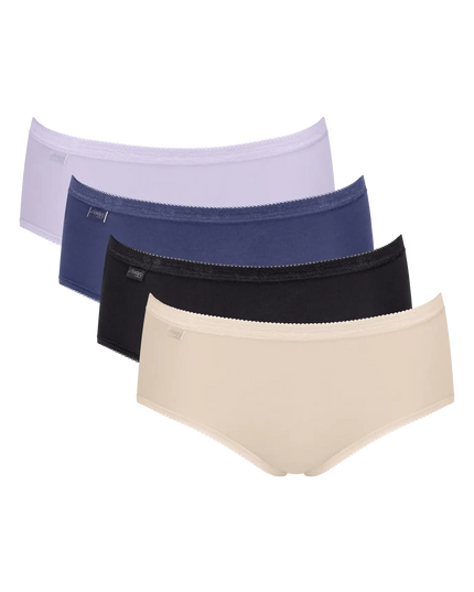 Sloggi Midi-Slip 4er Pack Basic+ Multiple Colours