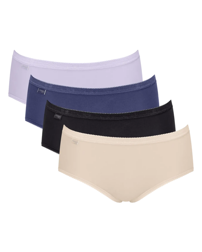 Sloggi Midi-Slip 4er Pack Basic+ Multiple Colours