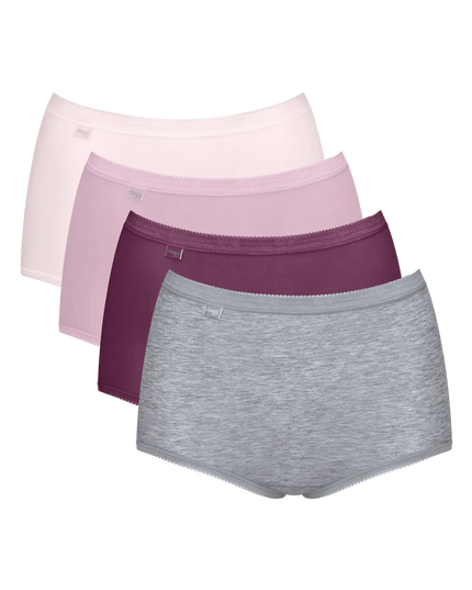 Sloggi Maxi-Slip 4er Pack Basic+ Multiple Colours