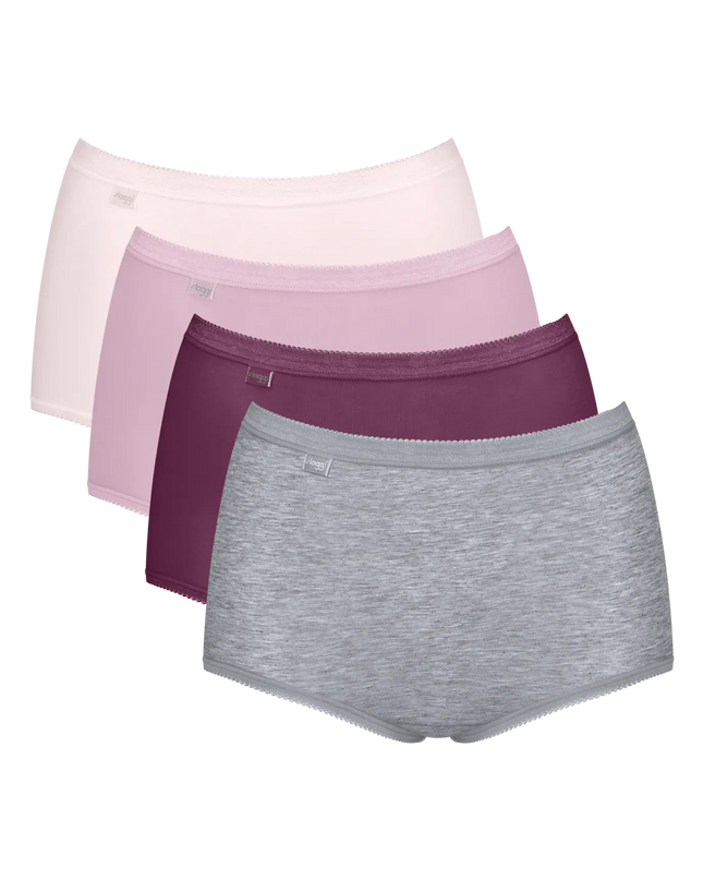 Sloggi Maxi-Slip 4er Pack Basic+ Multiple Colours