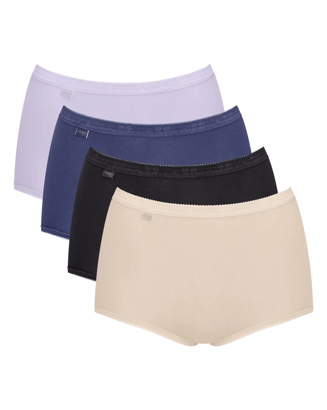 Sloggi Maxi-Slip 4er Pack Basic+ Multiple Colours