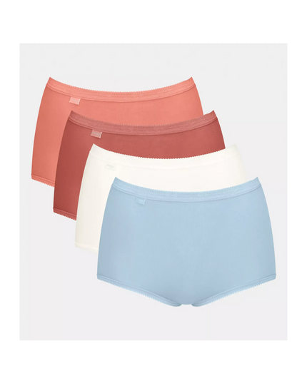 Sloggi Maxi-Slip 4er Pack Basic+ Multiple Colours