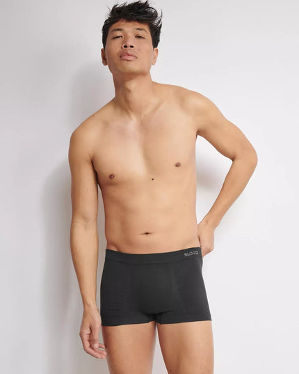 Sloggi Men 2er Pack Boxershorts Go Smooth in schwarz