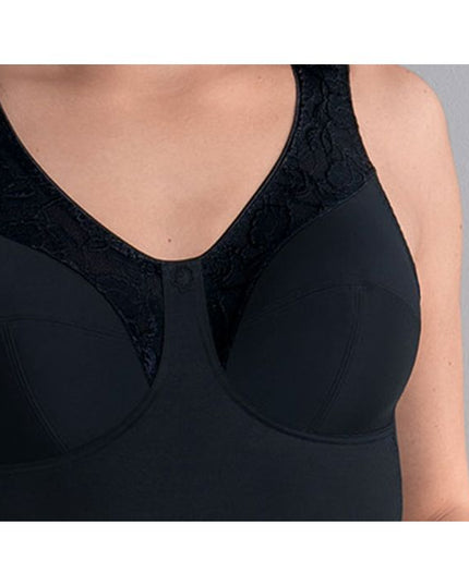 Anita MicroEnergen Entlastungs-Korselett ohne Bügel schwarz