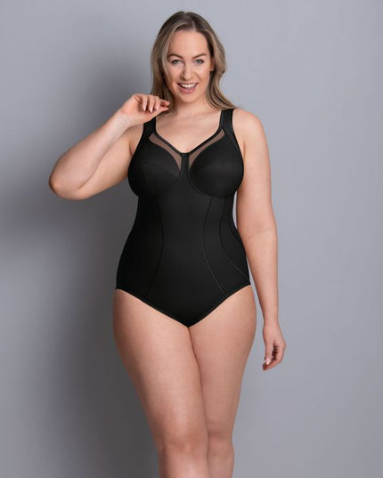 Body modellante Anita Clara, senza ferretto, colore nero.