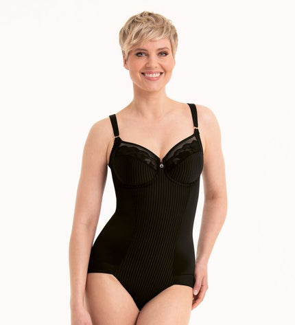 Rosa Faia Sita Bügel-Body schwarz