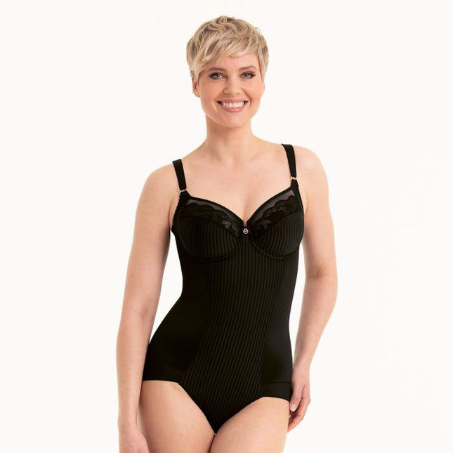 Rosa Faia Sita Bügel-Body schwarz