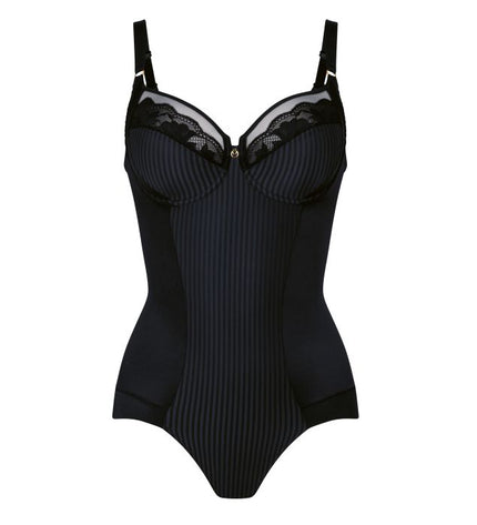 Rosa Faia Sita Bügel-Body schwarz