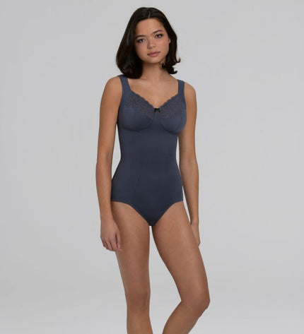 Anita Havanna Entlastungs Korselett ohne Bügel shadow blue