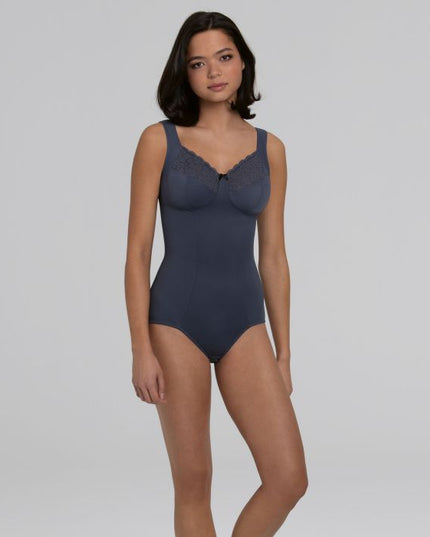 Anita Havanna Entlastungs Korselett ohne Bügel shadow blue