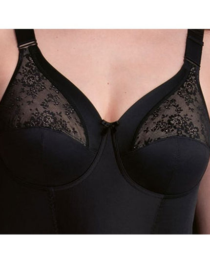 Anita Fiore Komfort-Korselett ohne Bügel schwarz