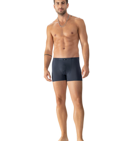 Mey Men Boxershorts blue check