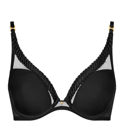 Aubade Triangel BH mit Bügel Sheer Emotion schwarz