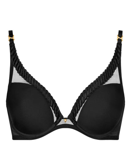 Aubade Triangel BH mit Bügel Sheer Emotion schwarz