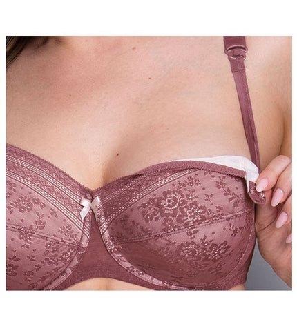 Anita Maternity Fleur Still-BH mit Bügel berry
