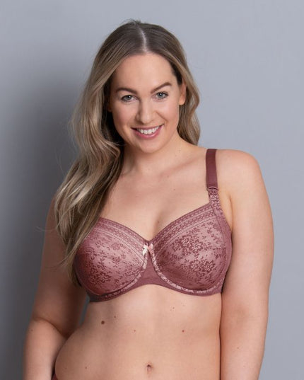 Anita Maternity Fleur Still-BH mit Bügel berry