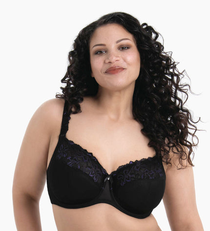 Rosa Faia Bügel BH Full Cup ohne Polsterung Suzette schwarz