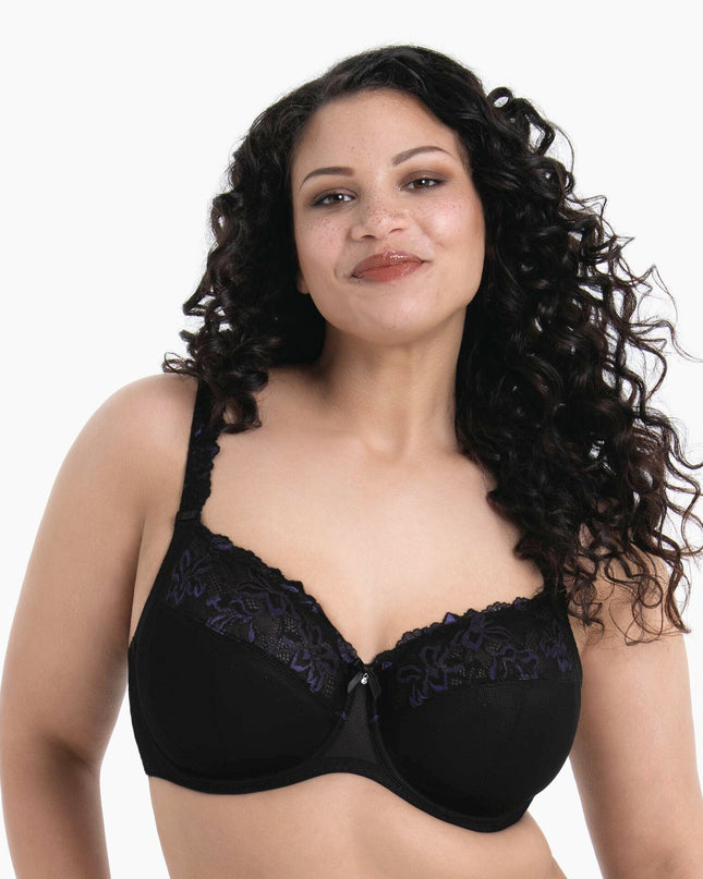 Rosa Faia Bügel BH Full Cup ohne Polsterung Suzette schwarz