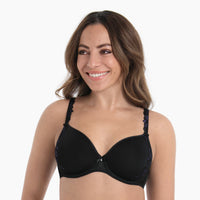 Rosa Faia Spacer BH mit Bügel Suzette schwarz