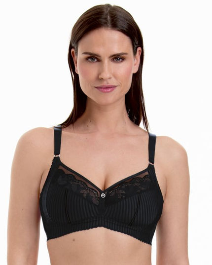 Rosa Faia Sita Soft-BH ohne Bügel schwarz