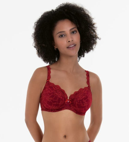 Reggiseno con ferretto Rosa Faia Bobette rubino