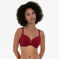 Reggiseno con ferretto Rosa Faia Bobette rubino
