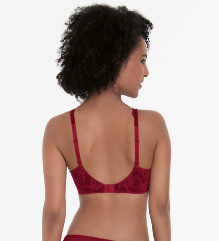 Reggiseno con ferretto Rosa Faia Bobette rubino