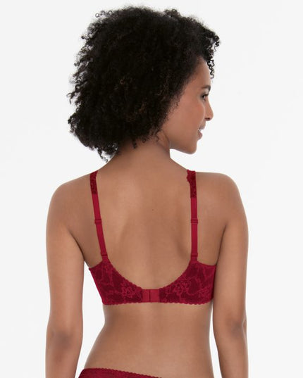 Reggiseno con ferretto Rosa Faia Bobette rubino