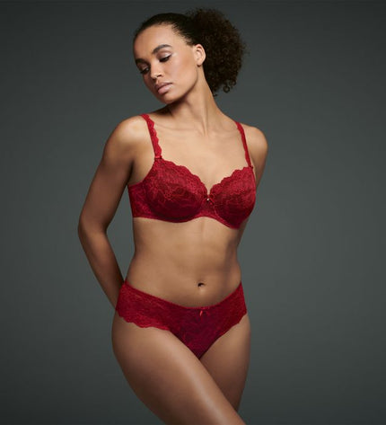 Reggiseno con ferretto Rosa Faia Bobette rubino