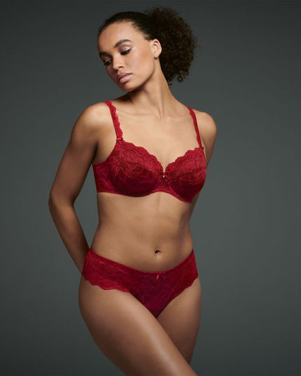 Reggiseno con ferretto Rosa Faia Bobette rubino