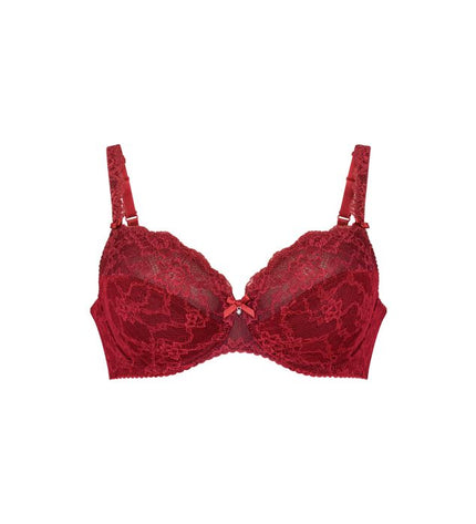Reggiseno con ferretto Rosa Faia Bobette rubino