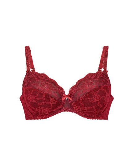 Reggiseno con ferretto Rosa Faia Bobette rubino