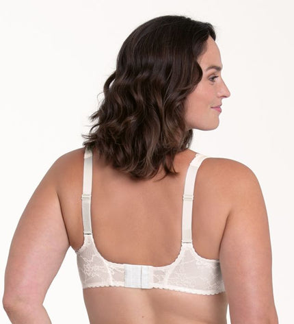 Reggiseno con ferretto Rosa Faia Bobette, colore cristallo.
