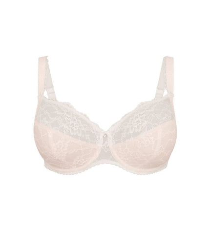 Reggiseno con ferretto Rosa Faia Bobette, colore cristallo.