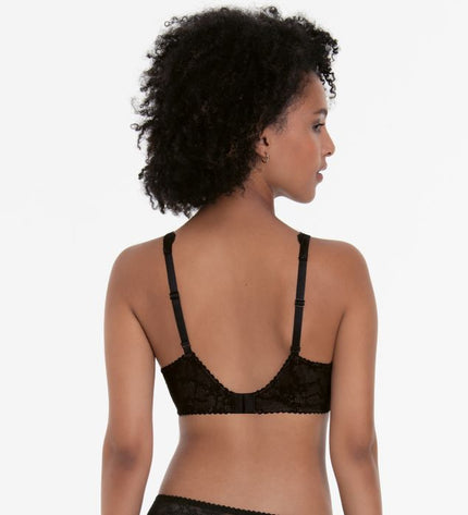 Reggiseno con ferretto Rosa Faia Bobette nero