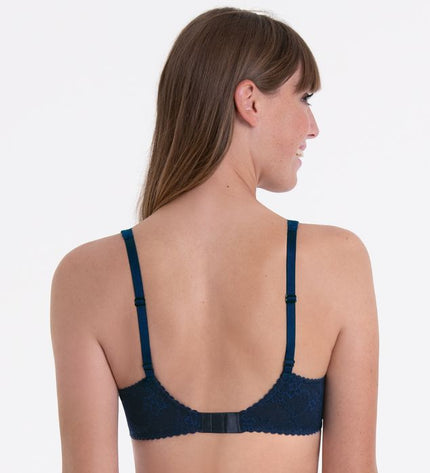 Reggiseno con ferretto Rosa Faia Bobette, blu marittimo.