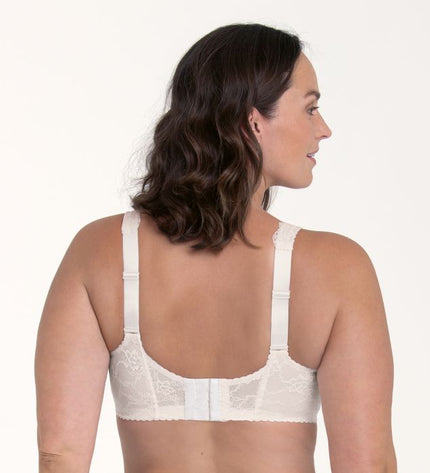 Reggiseno comfort senza ferretto Rosa Faia Bobette, colore crystal.