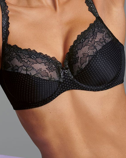 Rosa Faia Eloise Bügel BH ohne Polsterung schwarz