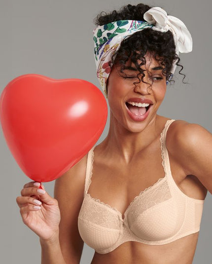 Rosa Faia Eloise Bügel BH ohne Polsterung rose