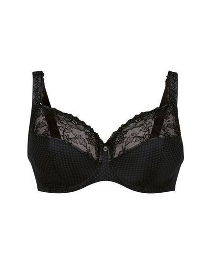 Rosa Faia Eloise Bügel BH Full Cup ohne Polsterung schwarz