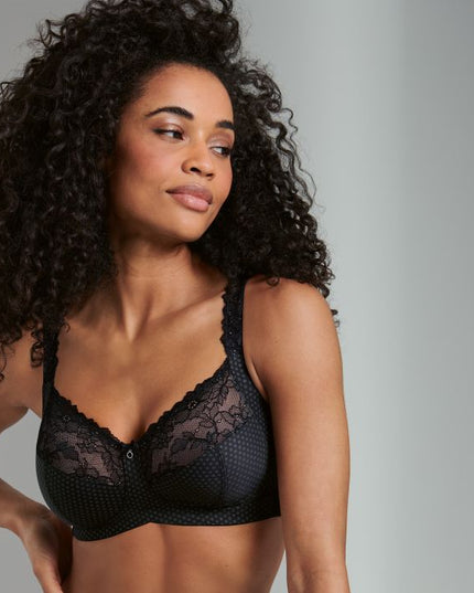 Rosa Faia Eloise Soft BH ohne Bügel und Polsterung schwarz