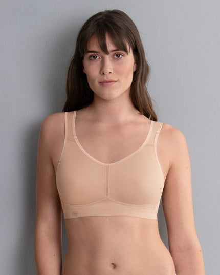 Anita Care Vivana Active Prothesen-Sport-BH ohne Bügel deep sand