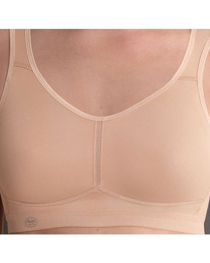 Anita Care Vivana Active Prothesen-Sport-BH ohne Bügel deep sand