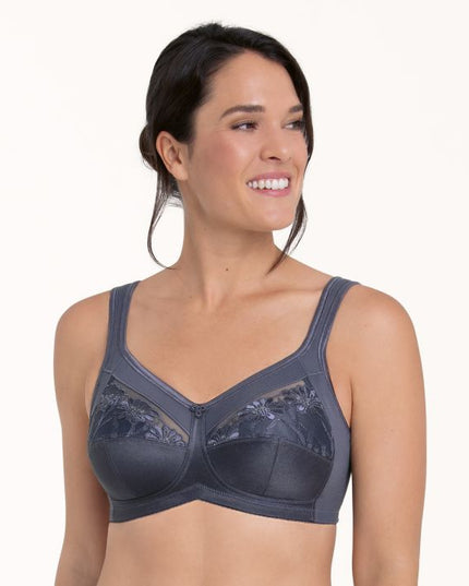 Anita Care Safina Spezial BH ohne Bügel shadow blue