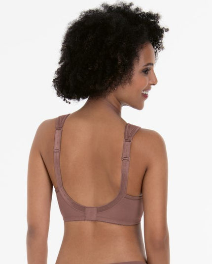 Anita Safina Entlastungs-BH ohne Bügel berry