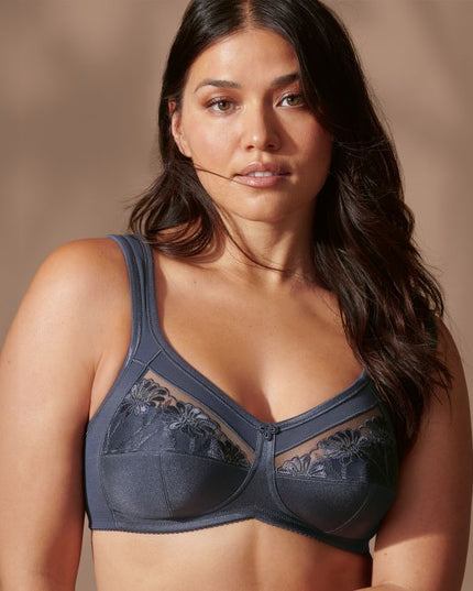 Anita Safina Entlastungs-BH ohne Bügel shadow blue
