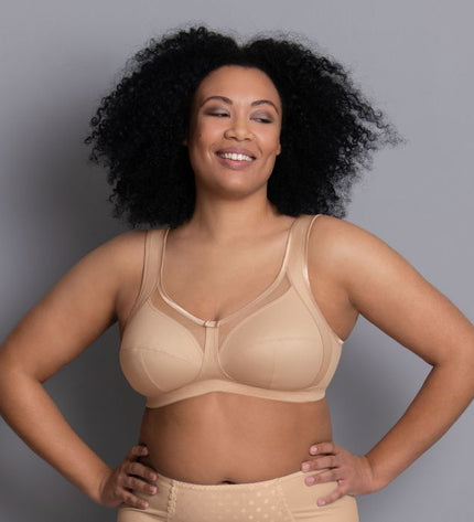 Anita Komfort-BH ohne Bügel Clara sand