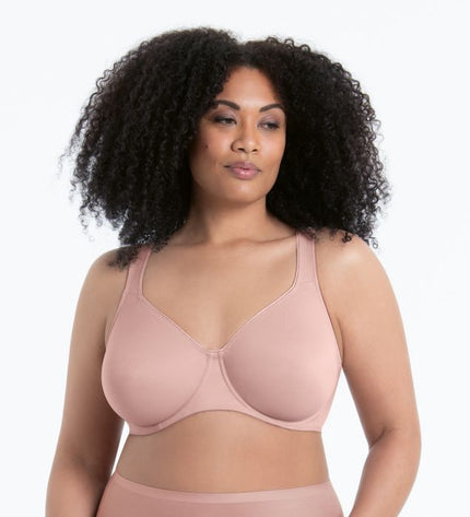 Rosa Faia Twin Bügel-BH gemoldet rosewood