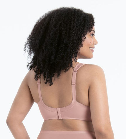 Rosa Faia Twin Bügel-BH gemoldet rosewood