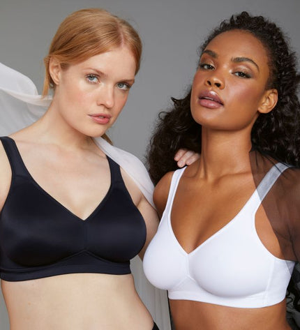 Rosa Faia Twin Soft BH gemoldet schwarz